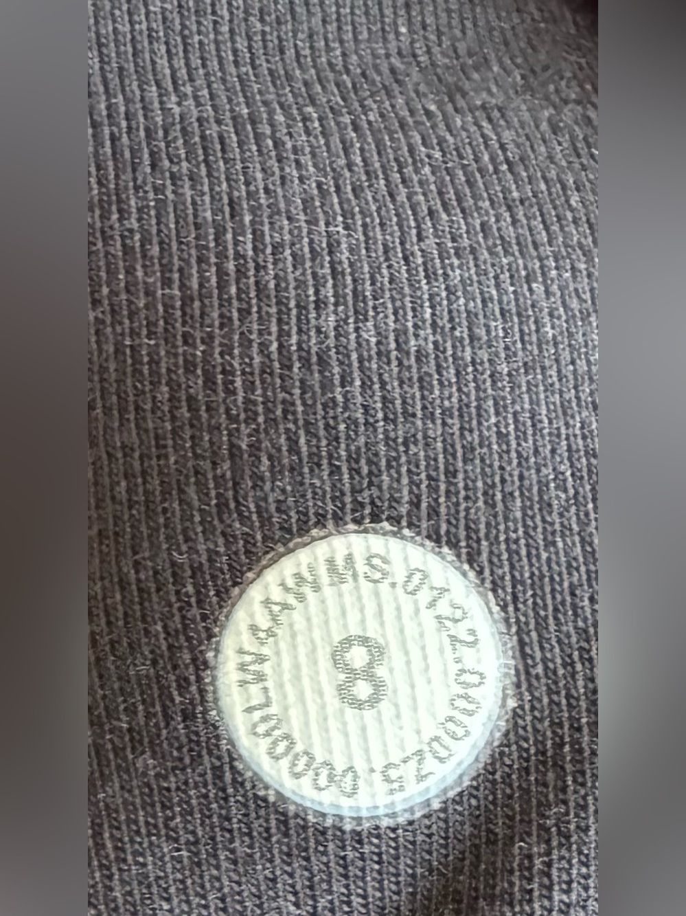 Lululemon Scuba Full-Zip Hoodie Black Size 8 Cotton EUC - Picture 5 of 5